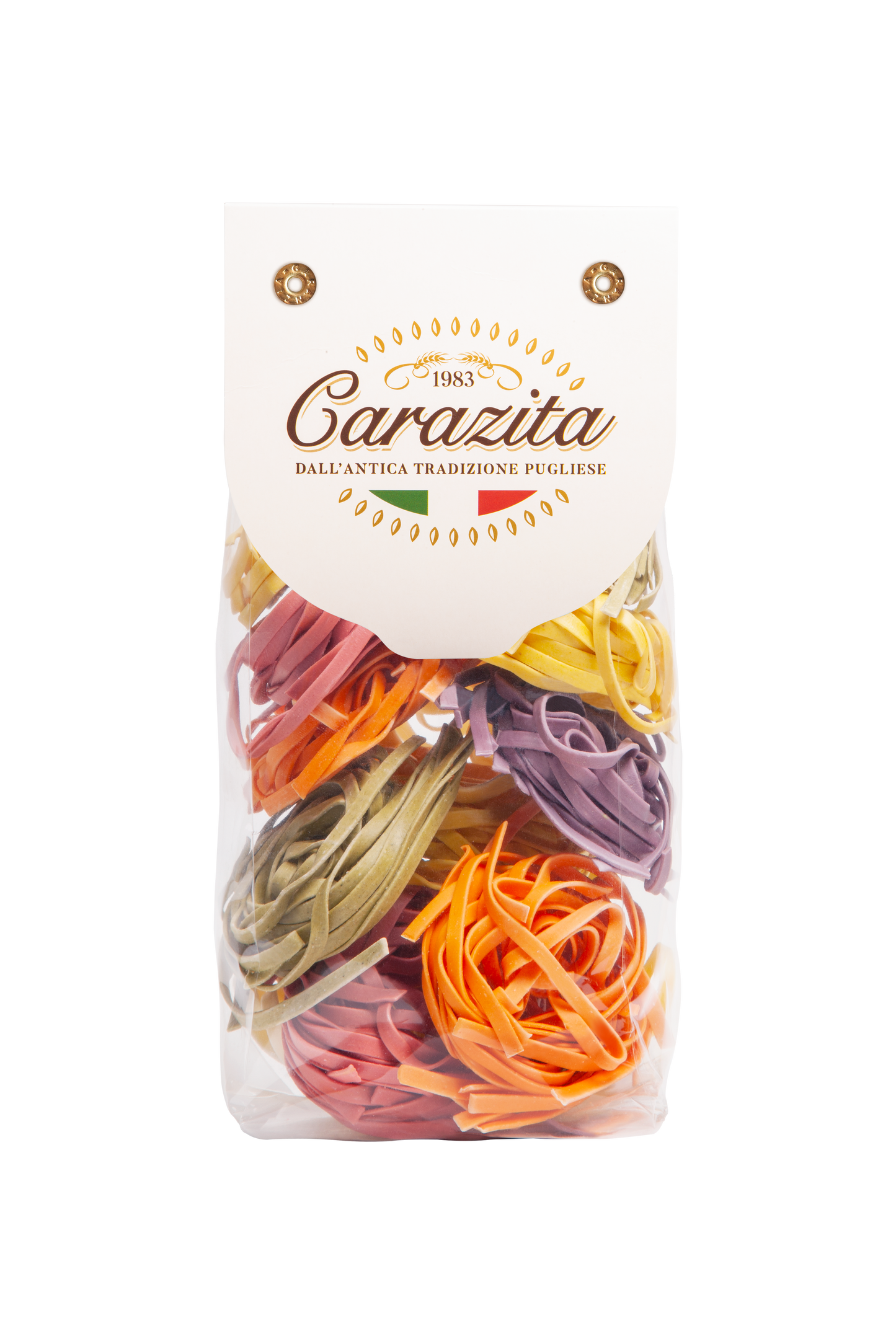Pasta Nests - 500g - Multicolored Rainbow Pasta