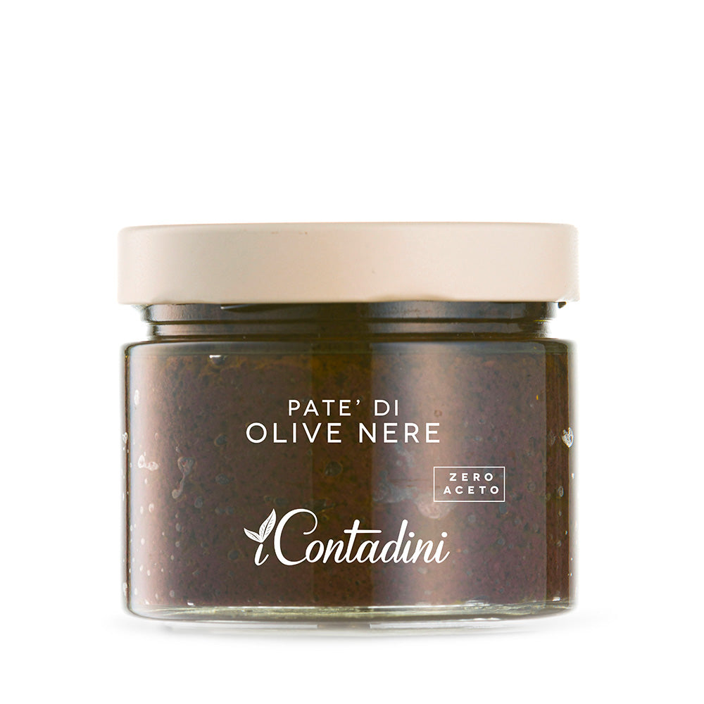 Black Olive Paté - 190g Jar - Authentic Mediterranean Olive Tapenade