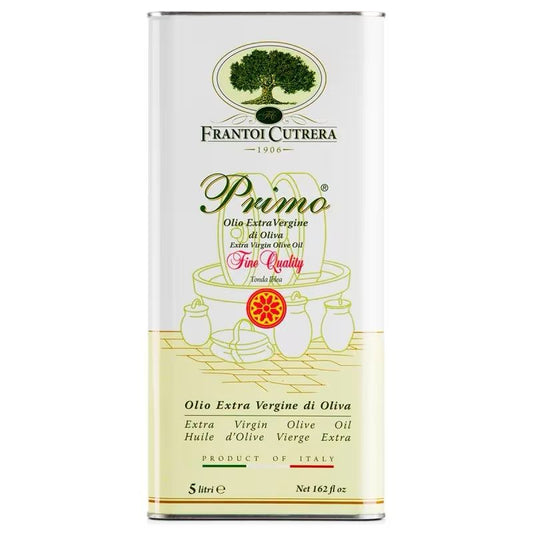Selezione Cutrera Extra Virgin Olive Oil - Cold Pressed Sicilian EVOO - 5L