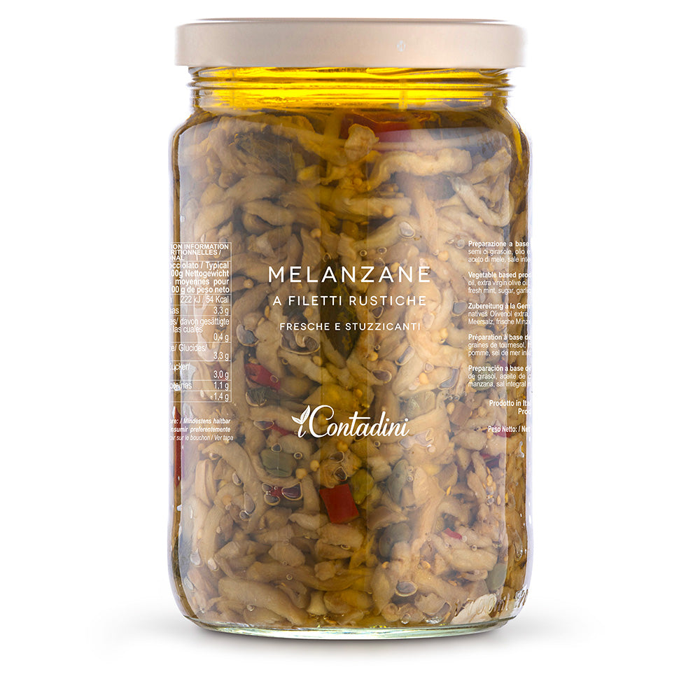 Rustic Eggplant Fillets - Filetti di Melanzane in Olio
