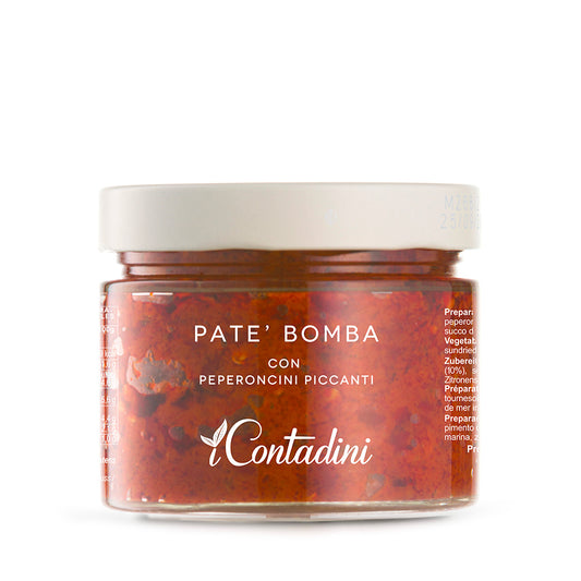 Bomba Paté - 270g Jar - Spicy Mediterranean Vegetable Spread
