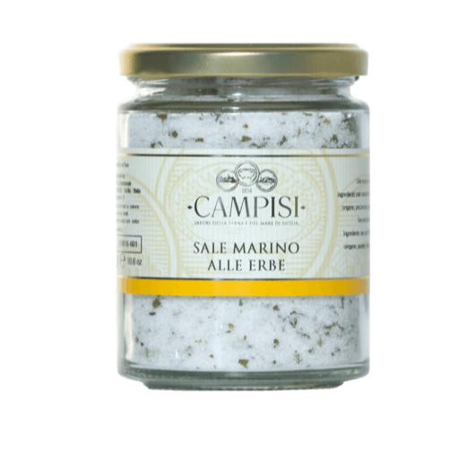 Campisi Sicilian Sea Salt with Herbs - 300g Jar