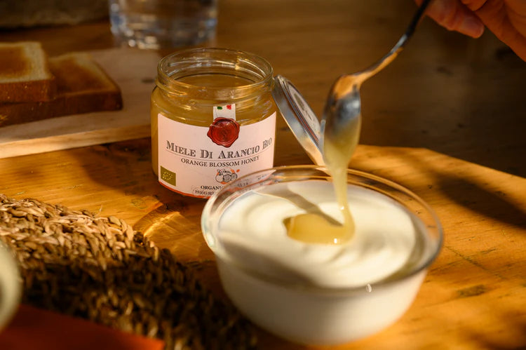 Organic Orange Blossom Honey - 250g Jar - Miele di Arancio Biologico