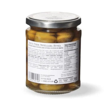 Jar of pickled vegetables with a label on a white background